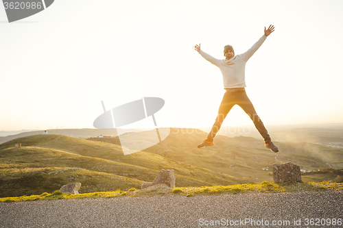 Image of Man jumping