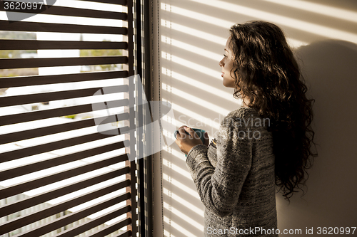 Image of Thoughtful young girl