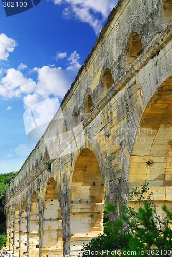 Image of Pont du Gard in southern France