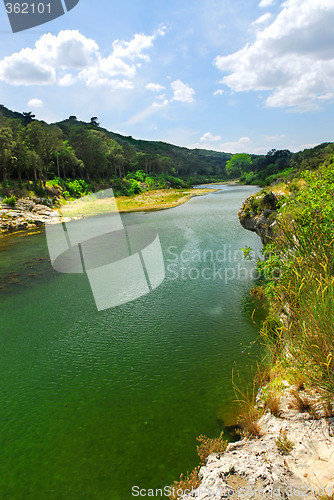 Image of River Gard in southern France