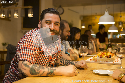 Image of Dinner at the restaurant