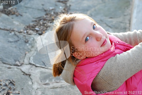Image of Girl portrait outdoor