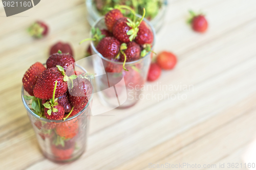 Image of Fresh ripe strawberry 