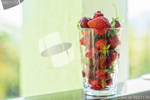 Image of Fresh ripe strawberry 