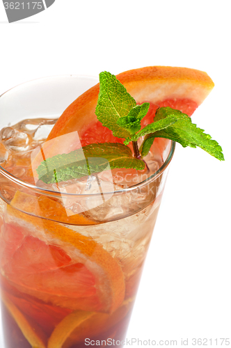 Image of fresh cold tea