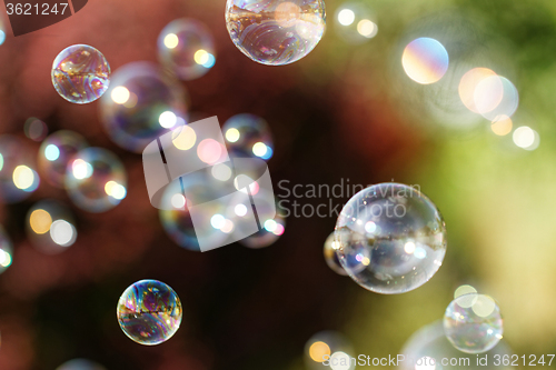 Image of Soap bubbles