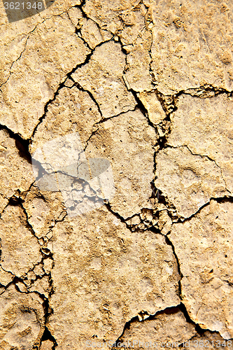 Image of brown dry sand in   erosion and abstract