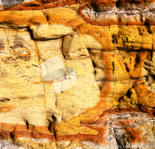 Image of  texture rock abstract lanzarote