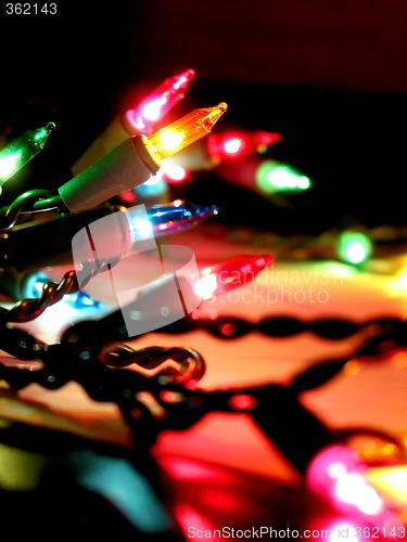 Image of Christmas lights