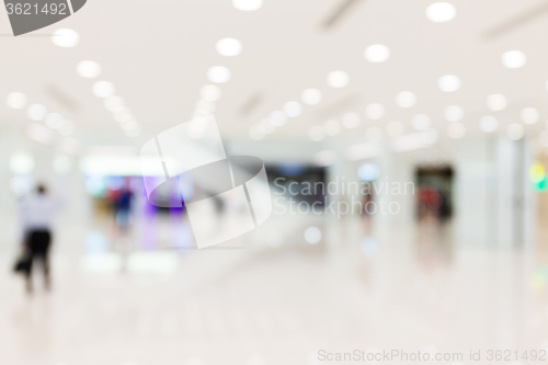 Image of Defocus of Shopping store for background usage