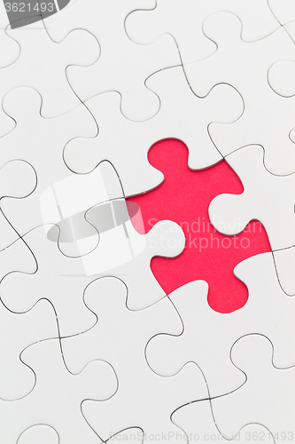 Image of Jigsaw puzzles last one for complete your mission 