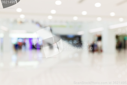 Image of Abstract blur shopping mall background