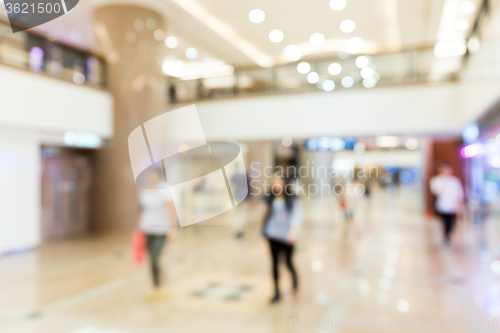 Image of Blur background of Shopping mall