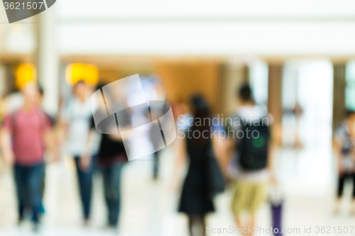 Image of Bokeh view of financial district background