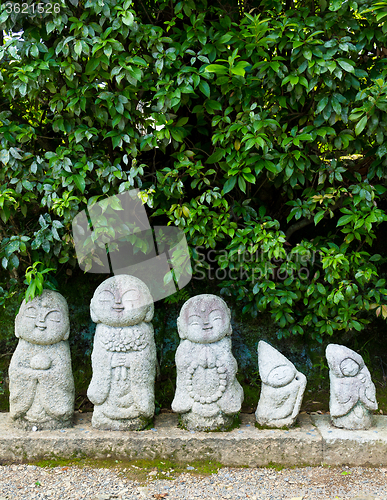 Image of Nagomi Jizo in temple