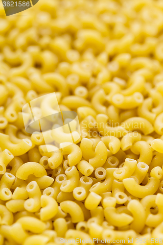 Image of Dry macaroni pasta