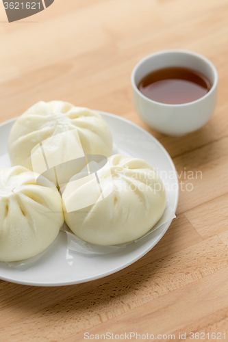 Image of Chinese tea and bread