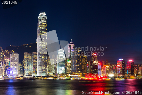 Image of Night scene of Hong Kong 