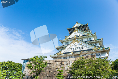 Image of Castle in Japan, osaka