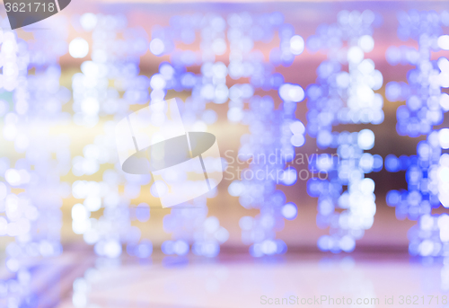 Image of Defocused with purple light background