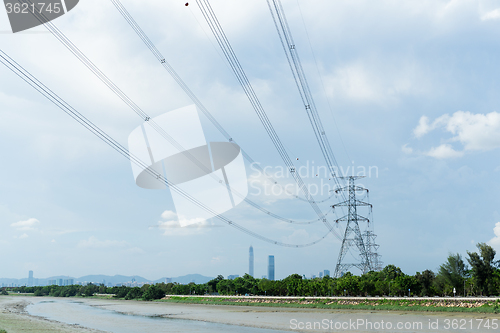 Image of High voltage tower