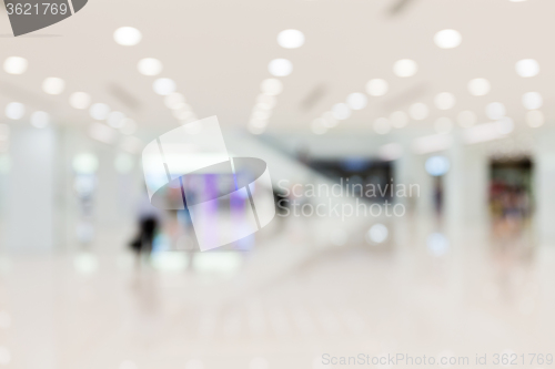 Image of Defocused of shopping center background