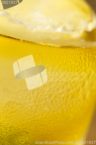 Image of Iced Beer close up