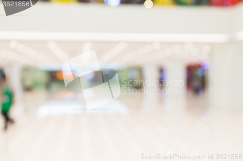 Image of Defocus of Shopping mall for background usage