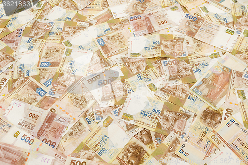 Image of Hong Kong banknote background