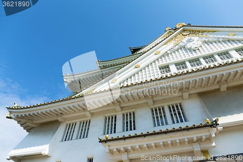 Image of Osaka Castle in Japan Kansai district