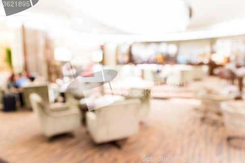 Image of Coffee shop blur background