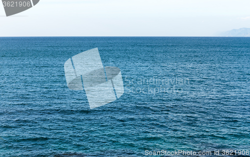 Image of Blue sea