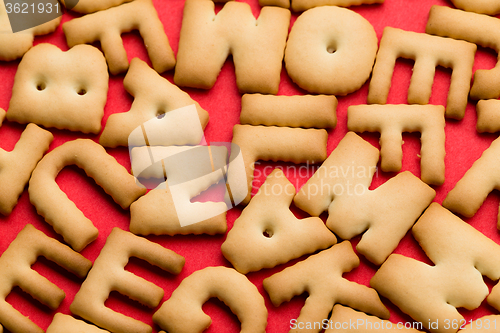 Image of Mixed cookie word