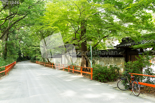 Image of Temple in the Kyoto, Japan