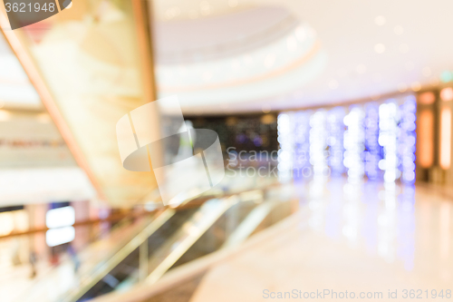 Image of Abstract blur shopping mall background