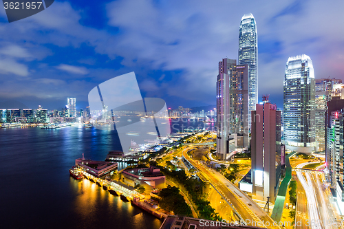 Image of Modern office building in Hong Kong