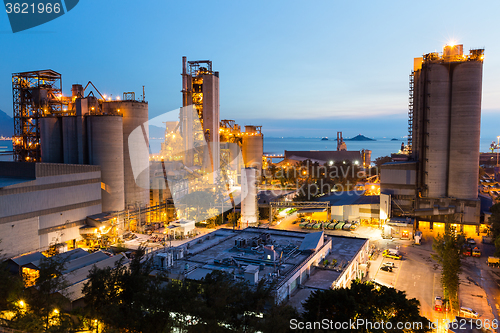 Image of Cement Plant in Hong Kong 