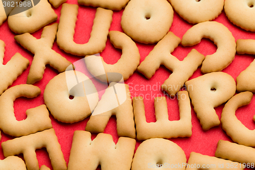 Image of Mixed cookie letter
