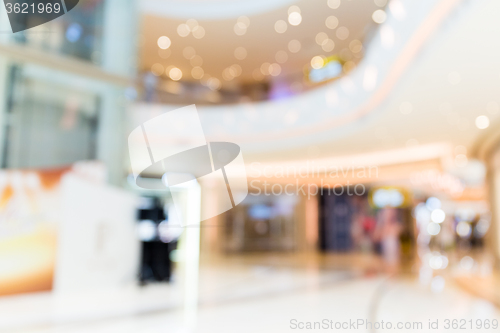 Image of Abstract background of shopping center