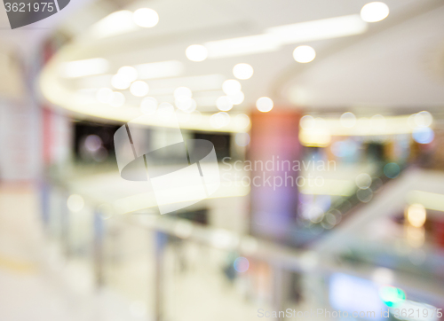 Image of Defocus of shopping store
