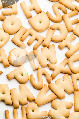 Image of Group of word biscuit