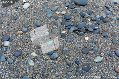 Image of Stone flint on the beach