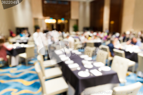 Image of Blur view of dinning place