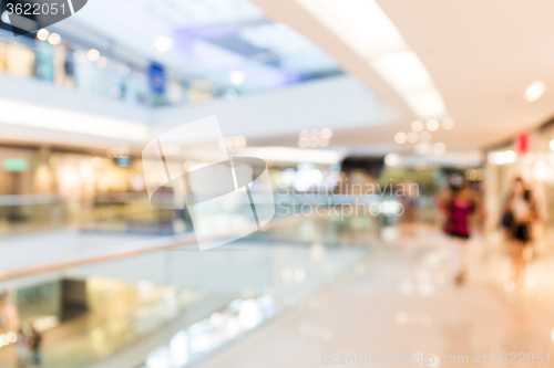 Image of Abstract background of shopping mall, shallow depth of focus