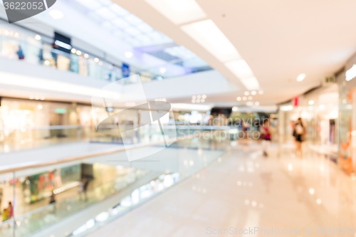 Image of Abstract background of shopping mall