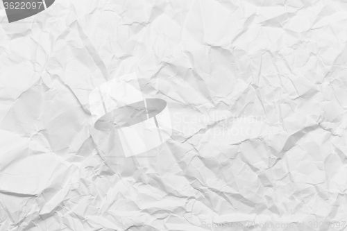 Image of Wrinkled white paper