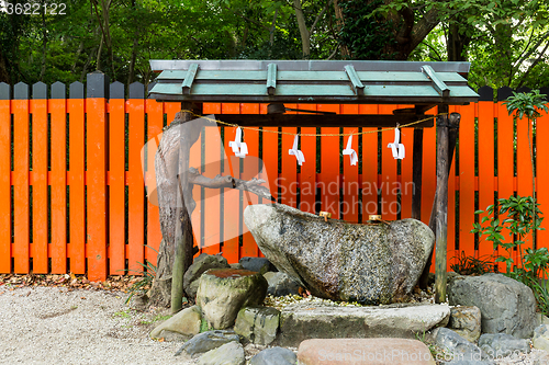 Image of Water purification in temple