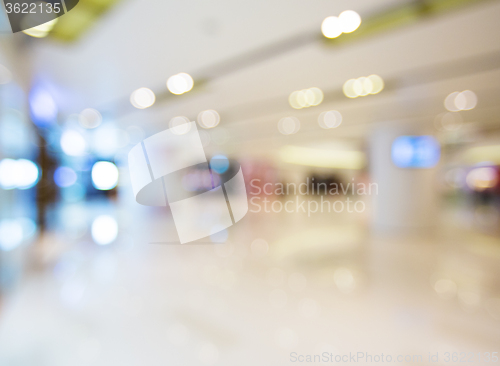Image of Abstract background of shopping mall