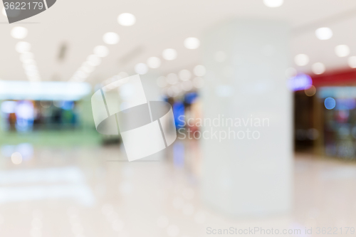 Image of Unfocused of shopping center background