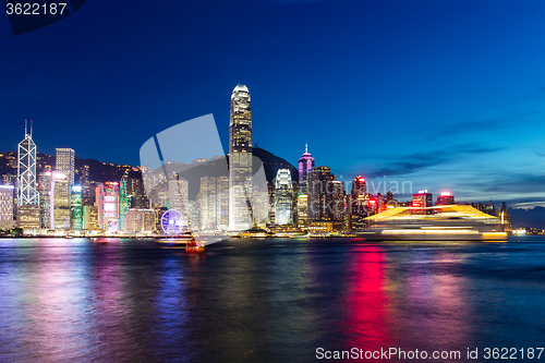 Image of Hong Kong night